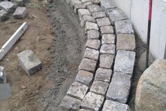 Private Grundstückseinfahrt aus Granit-Kleinpflaster (12)